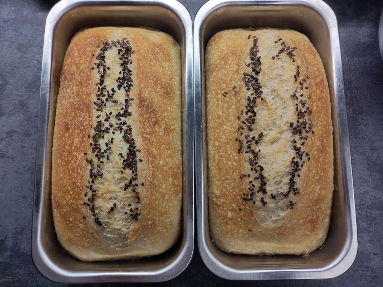 Pane di farro in cassetta 🍞